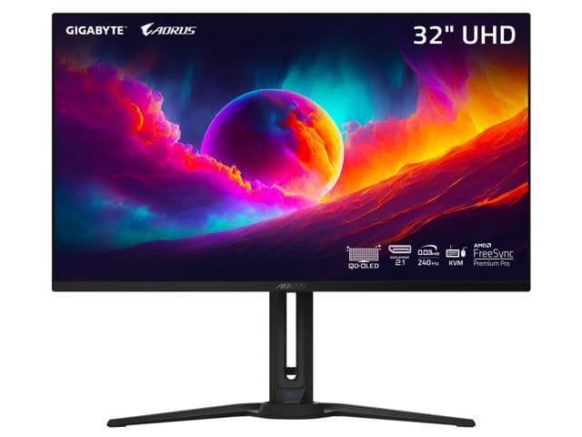 Gigabyte AORUS FO32U2P 31.5" 4K 240Hz QD-OLED Monitor image