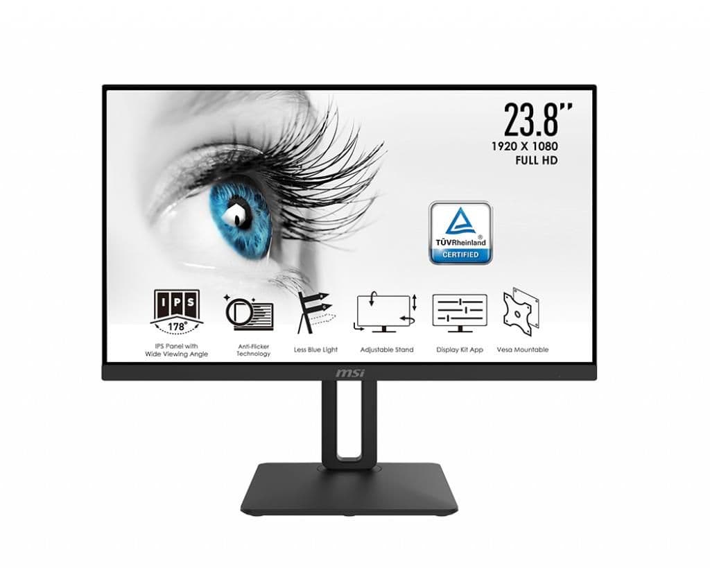 MSI PRO MP242P 23.8" 1080p 75Hz IPS Monitor image