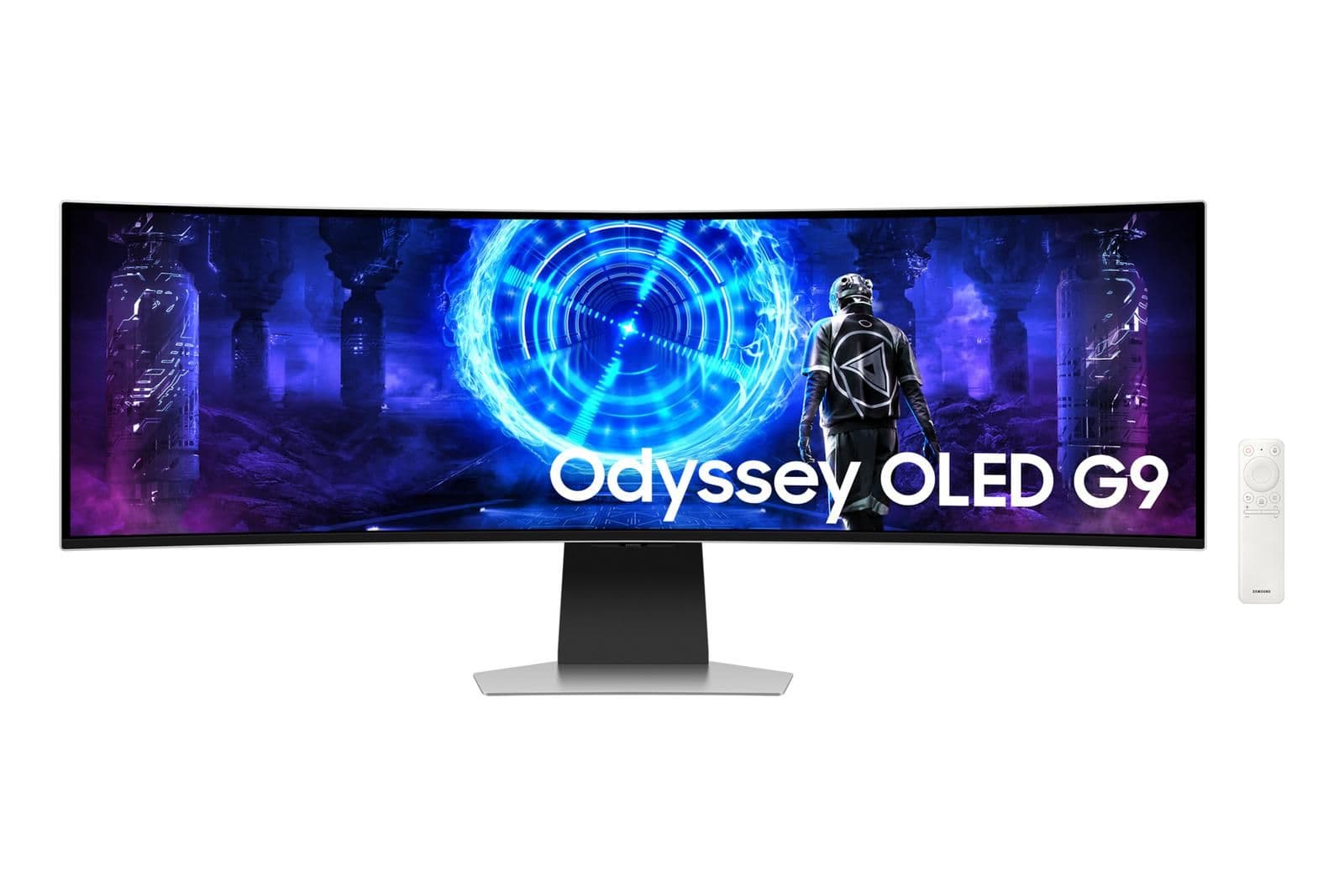 Samsung Odyssey G95SD 49" 5120x1440 240Hz OLED Curved Monitor image
