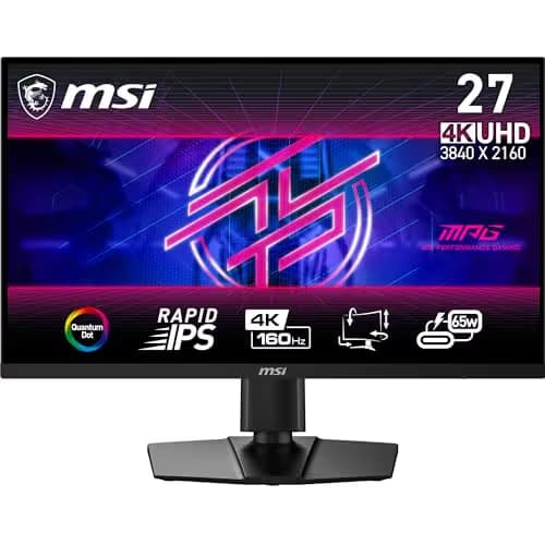 MSI MPG 274URF QD 27" 4K 160Hz IPS Monitor image