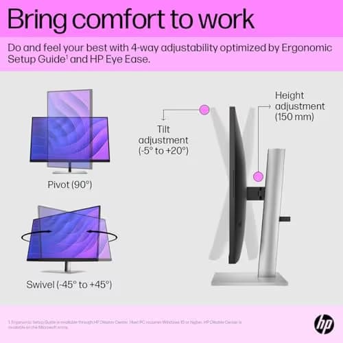HP E27q G5 27" 1440p 75Hz IPS Monitor image