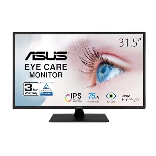 Asus VA329HE 31.5" 1080p 75Hz IPS Monitor image