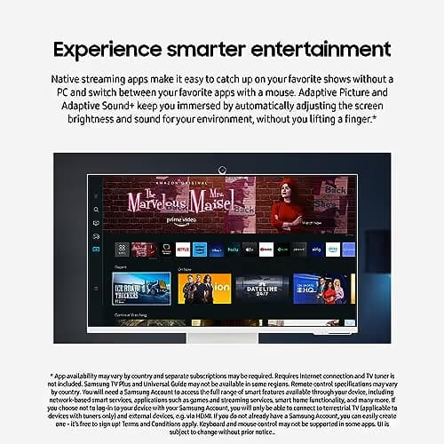 Samsung M80C 27" 4K 60Hz VA Monitor image