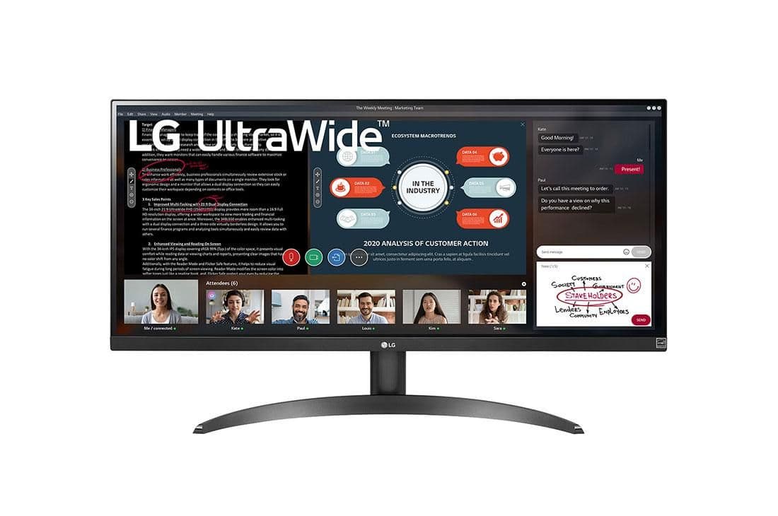 LG 29WP500-B 29" 2560x1080 75Hz IPS Monitor main image
