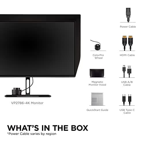 ViewSonic ColorPro VP2786-4K 27" 4K 60Hz IPS Monitor image