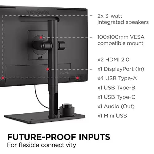 ViewSonic ColorPro VP2786-4K 27" 4K 60Hz IPS Monitor image