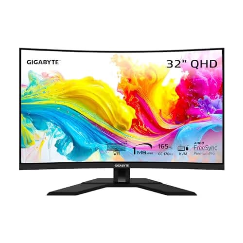 Gigabyte M32QC-SA 31.5" 1440p 170Hz VA Curved Monitor main image