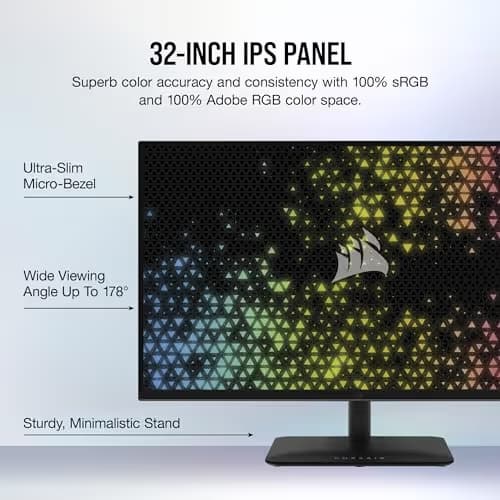 Corsair XENEON 315QHD165 31.5" 1440p 165Hz IPS Monitor image