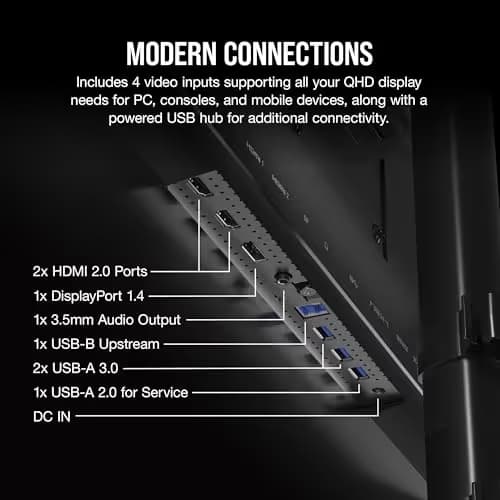 Corsair XENEON 315QHD165 31.5" 1440p 165Hz IPS Monitor image