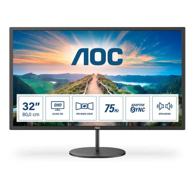 AOC Q32V4 31.5" 1440p 75Hz IPS Monitor main image