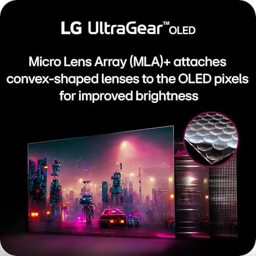 LG UltraGear GS95QE 45" 3440x1440 240Hz OLED Curved Monitor image