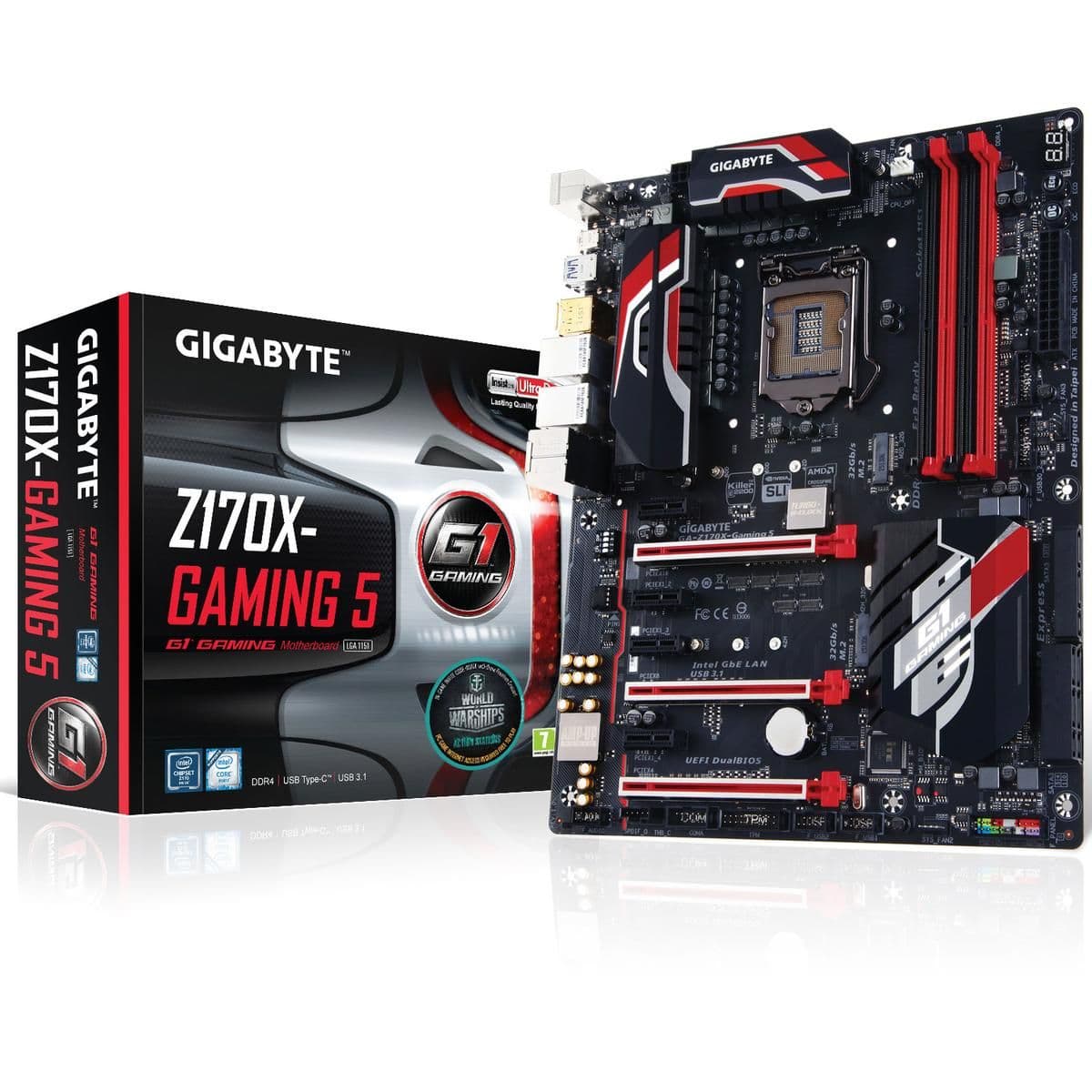 Gigabyte Z170X Gaming 5 DDR4 ATX image