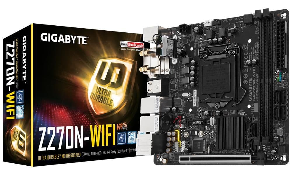 Gigabyte Z270 GA-Z270N-WIFI LGA1151 DDR4 Mini ITX image