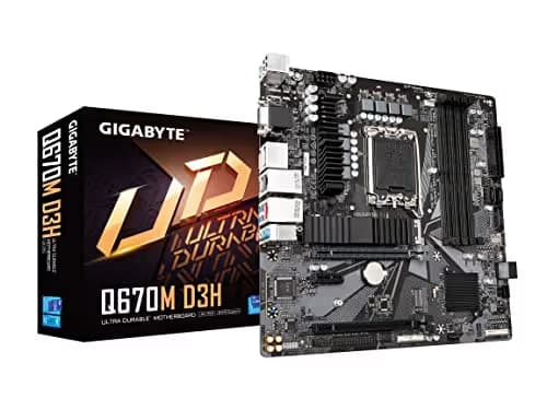 Gigabyte Q670M D3H DDR5 Micro ATX image