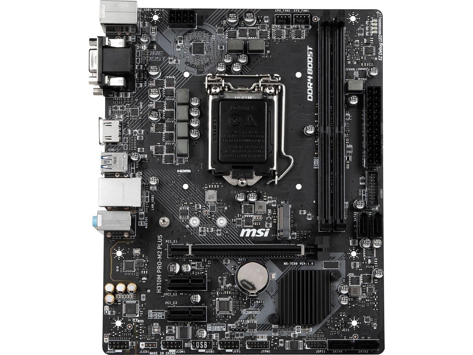 MSI H310M PRO-M2 PLUS DDR4 Micro ATX main image