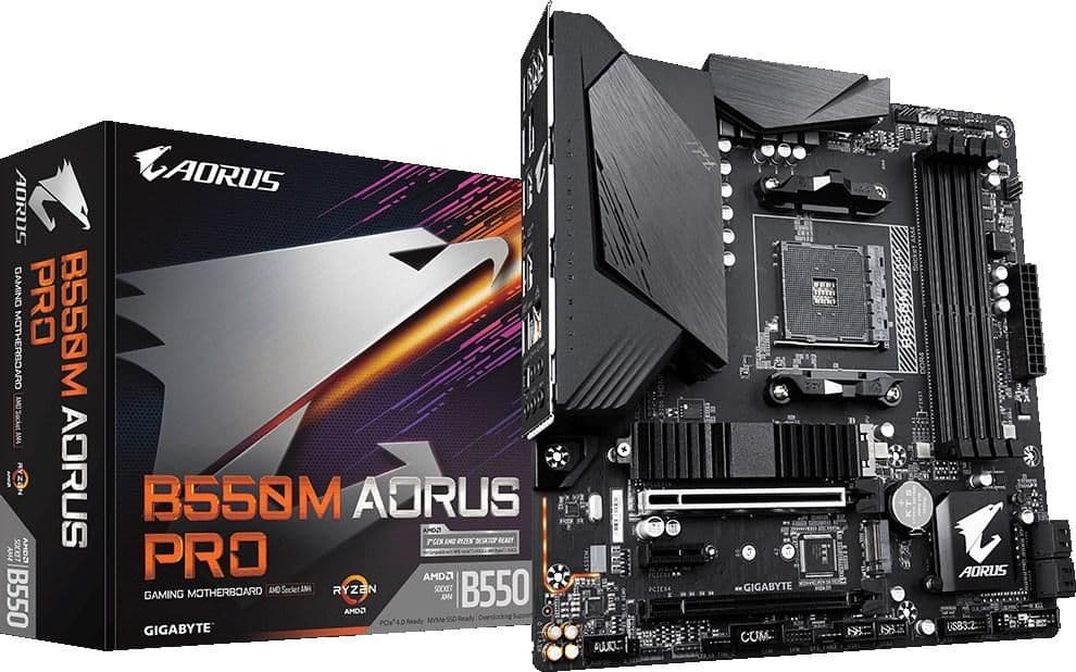 Gigabyte B550M AORUS PRO AM4 DDR4 Micro ATX main image