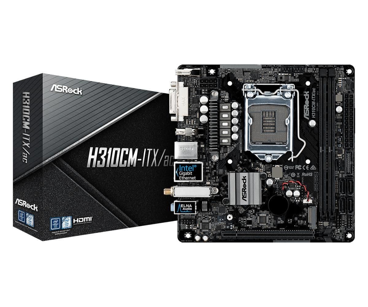 ASRock H310 CM-ITX/ac LGA1151 DDR4 Mini ITX main image