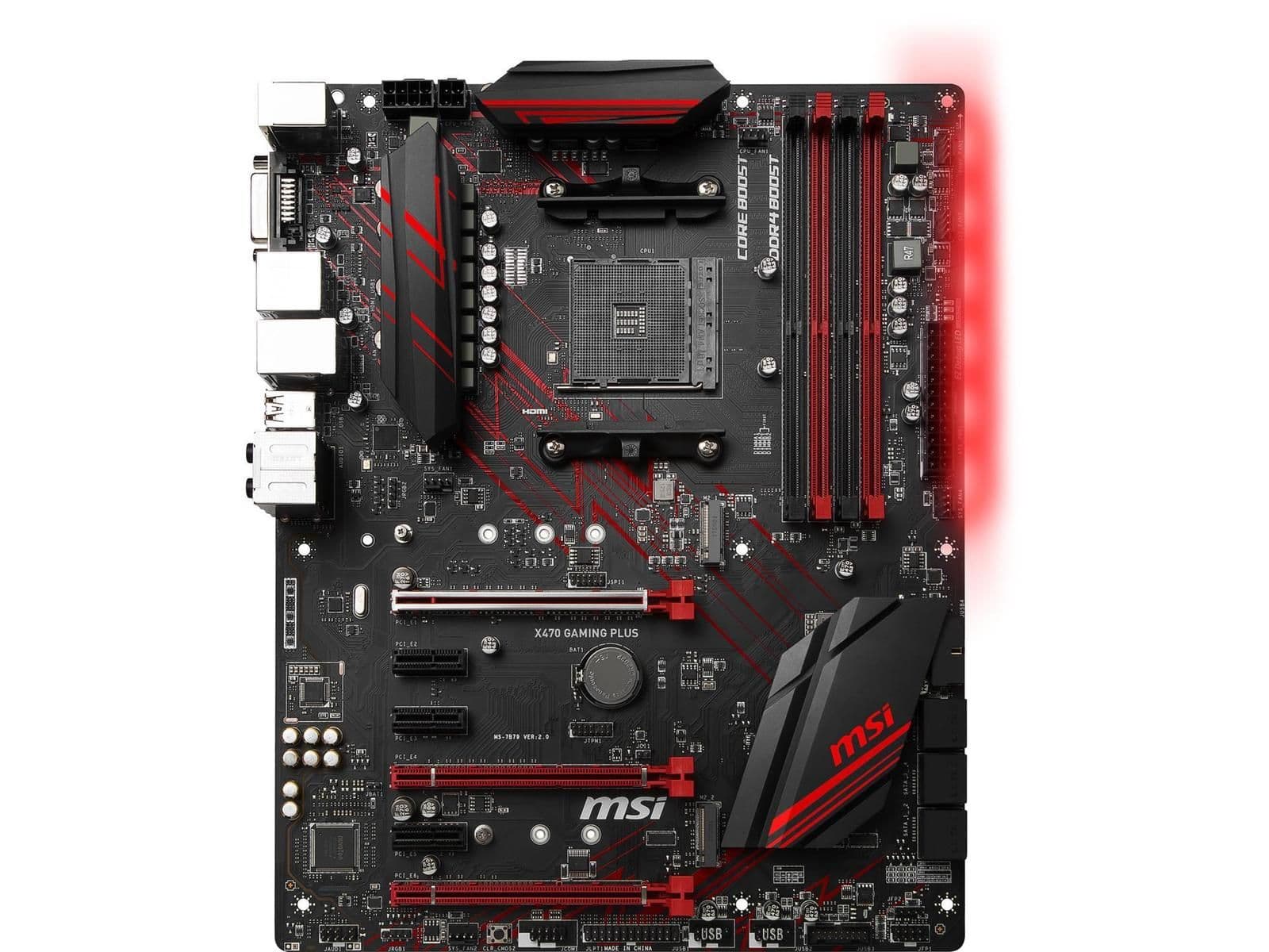 MSI X470 GAMING PLUS AM4 DDR4 ATX main image