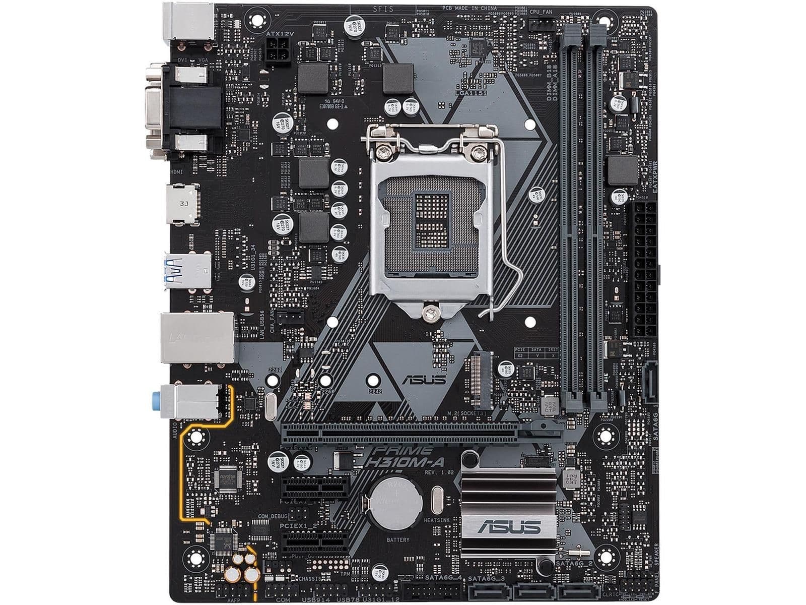 Asus H310 PRIME H310M-A DDR4 Micro ATX image