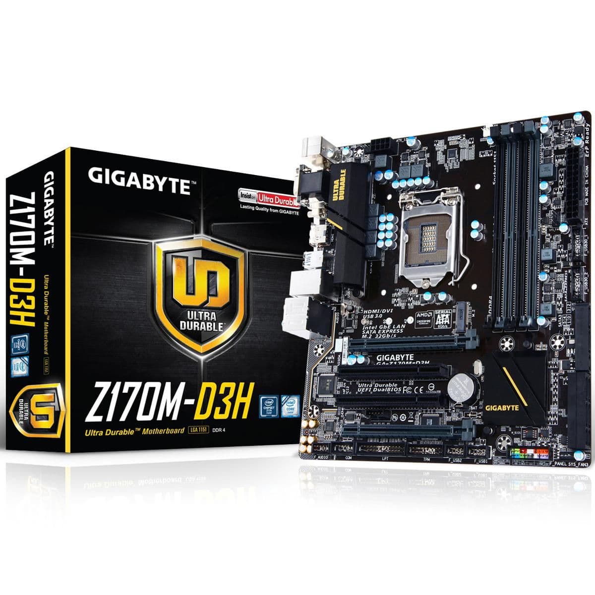 Gigabyte Z170 GA-Z170M-D3H LGA1151 DDR4 Micro ATX image