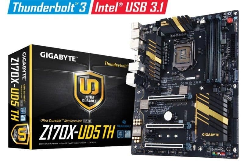 Gigabyte Z170X UD5 TH LGA1151 DDR4 ATX image