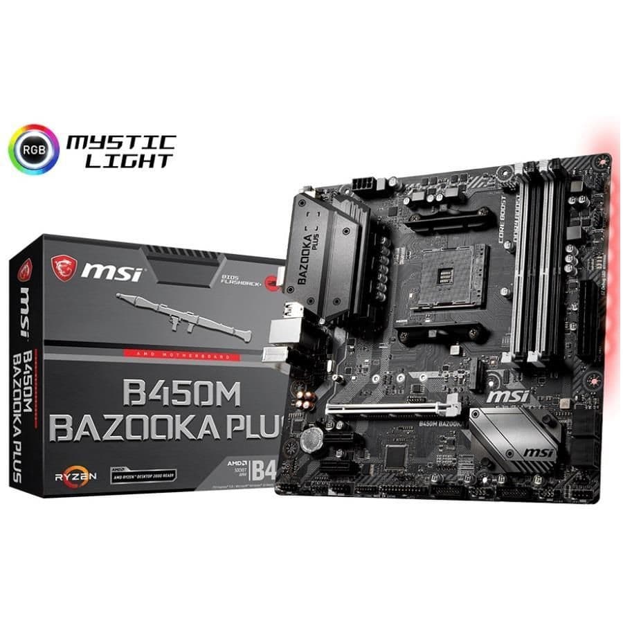 MSI B450M BAZOOKA PLUS DDR4 Micro ATX image