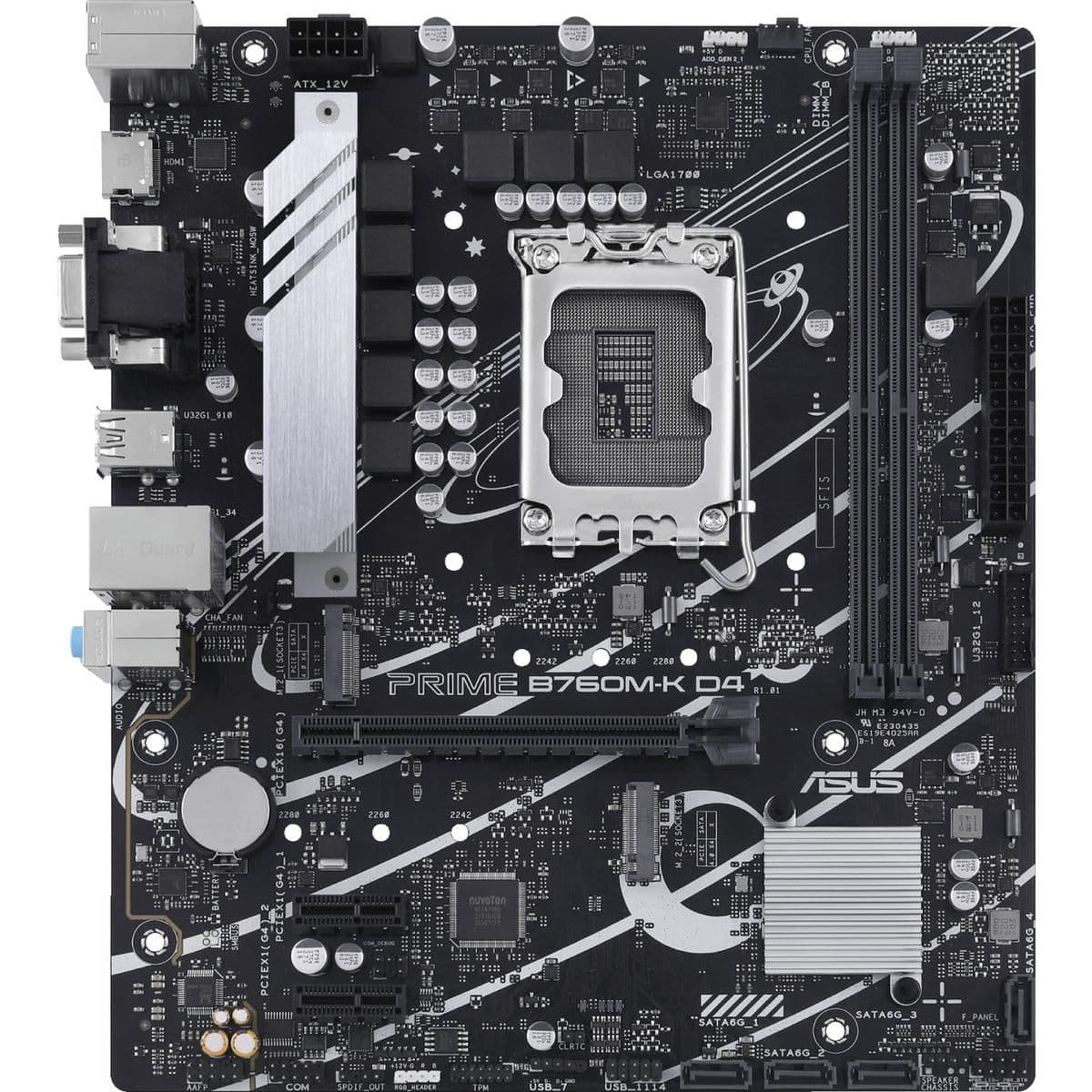 Asus B760 PRIME B760M-K D4-CSM DDR4 Micro ATX image