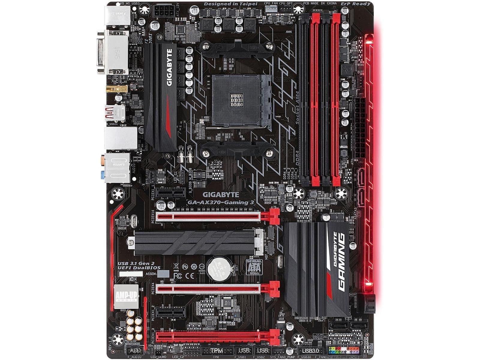 Gigabyte X370 GA-AX370-Gaming 3 AM4 DDR4 ATX main image