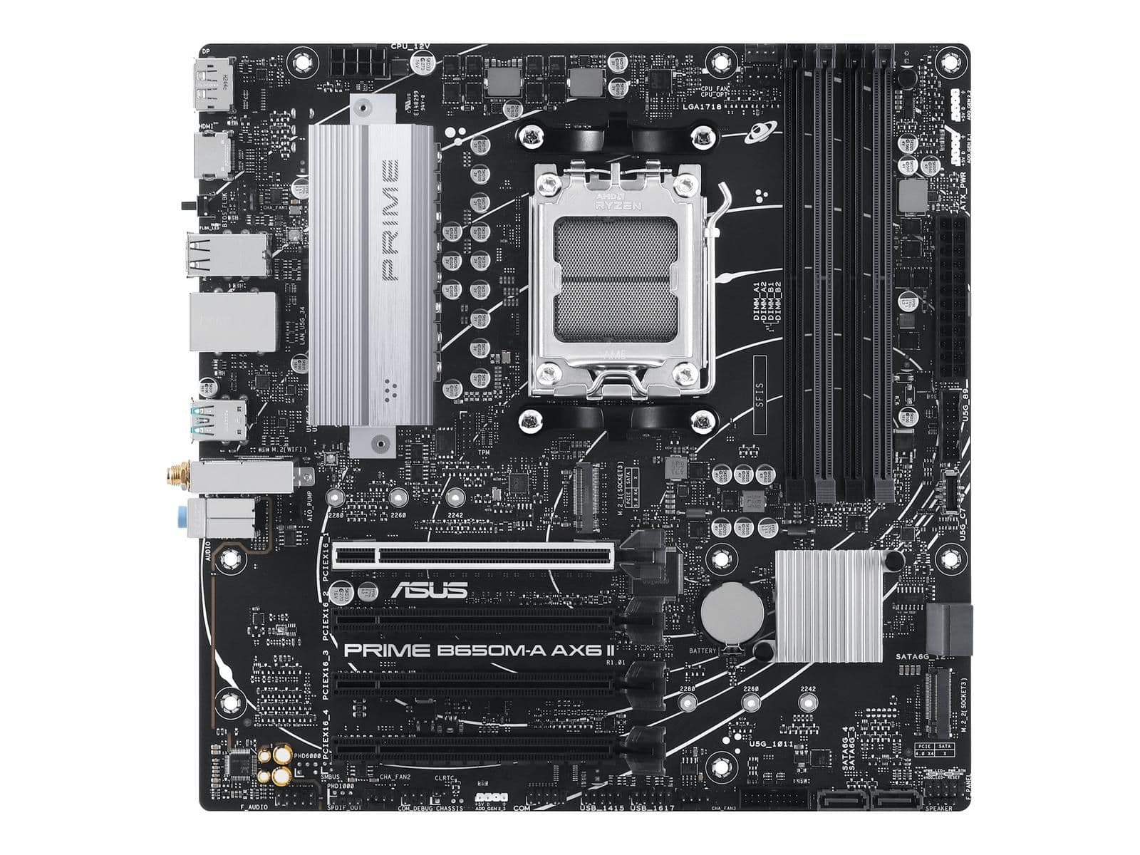 Asus B650M-A PRIME AX6 II-CSM AM5 DDR5 Micro ATX image