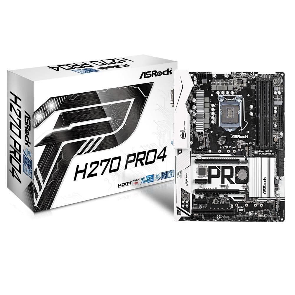 ASRock H270 Pro4 LGA1151 DDR4 ATX main image