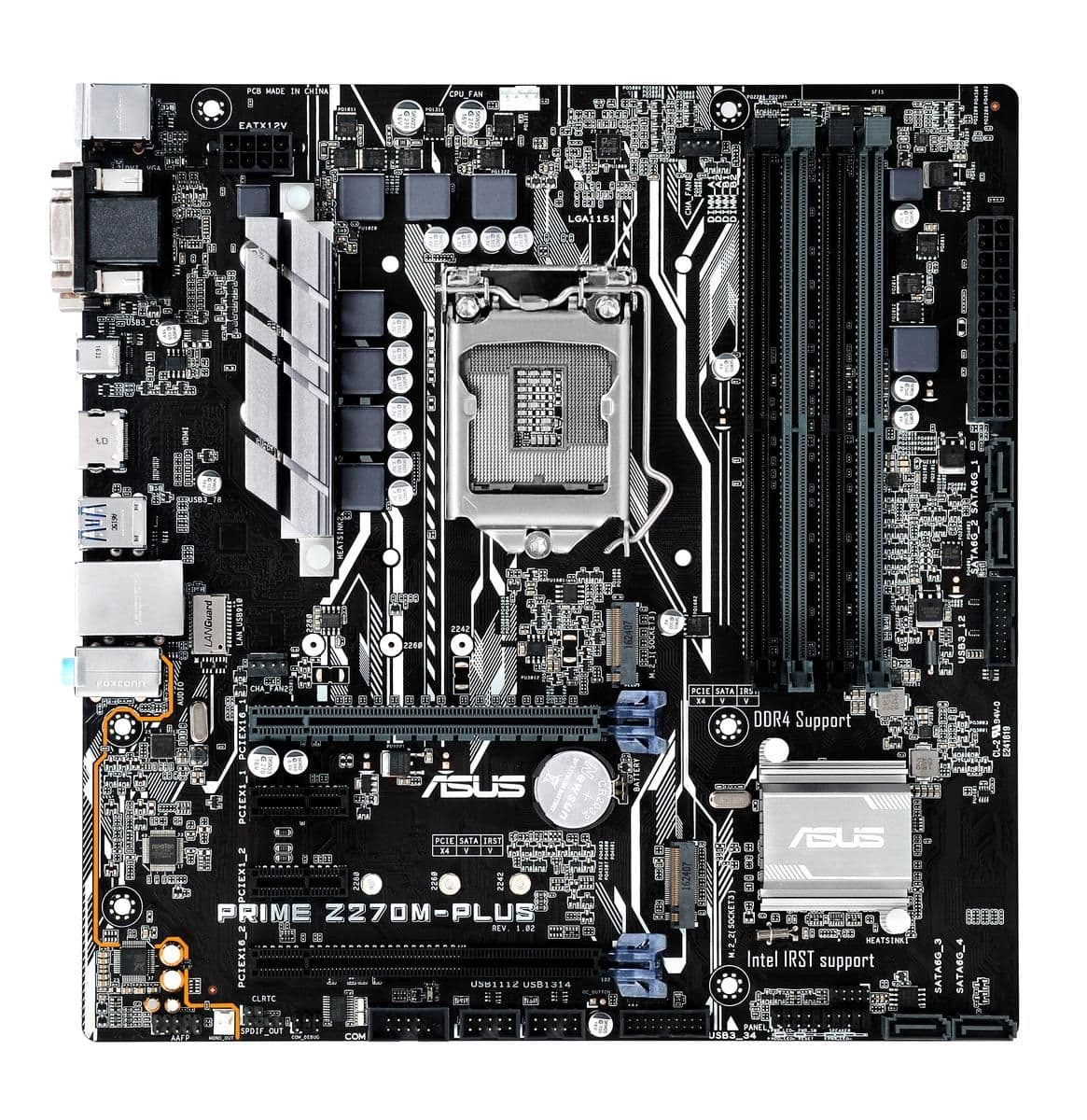 Asus Z270 PRIME Z270M-PLUS LGA1151 DDR4 Micro ATX image