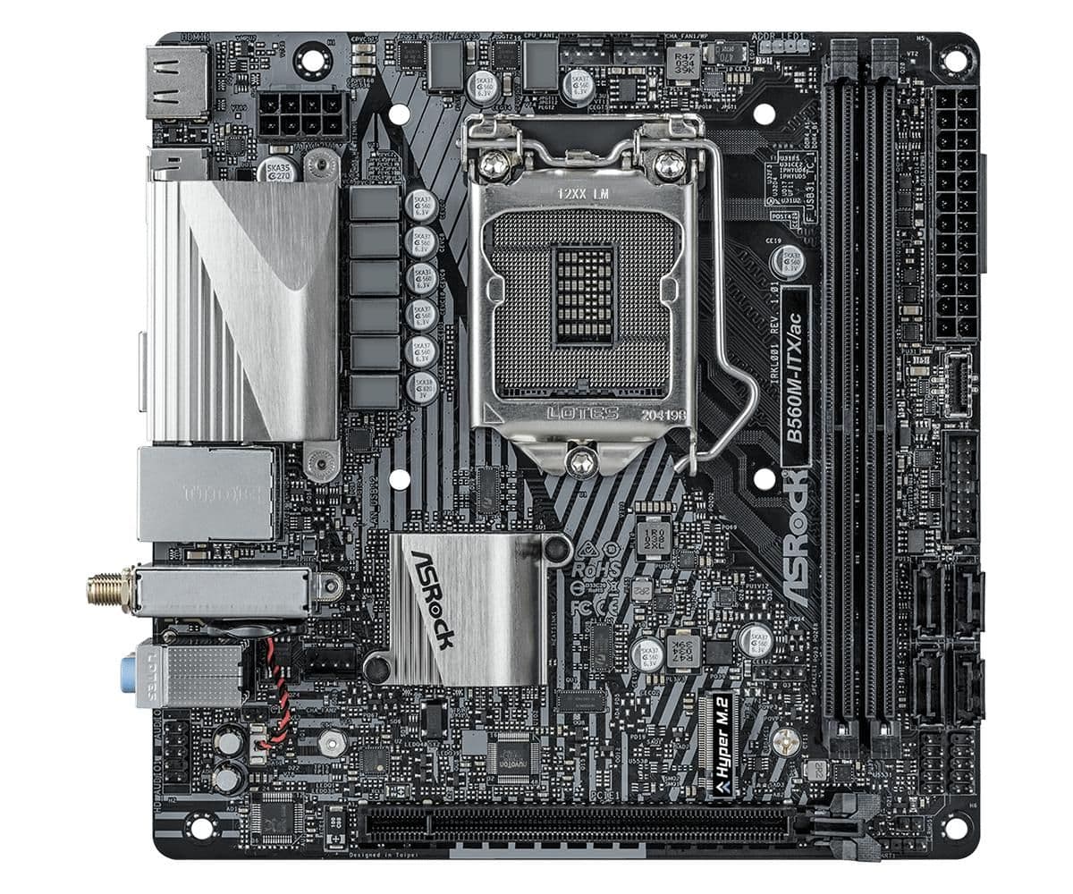 ASRock B560M ITX/ac LGA1200 DDR4 Mini ITX main image