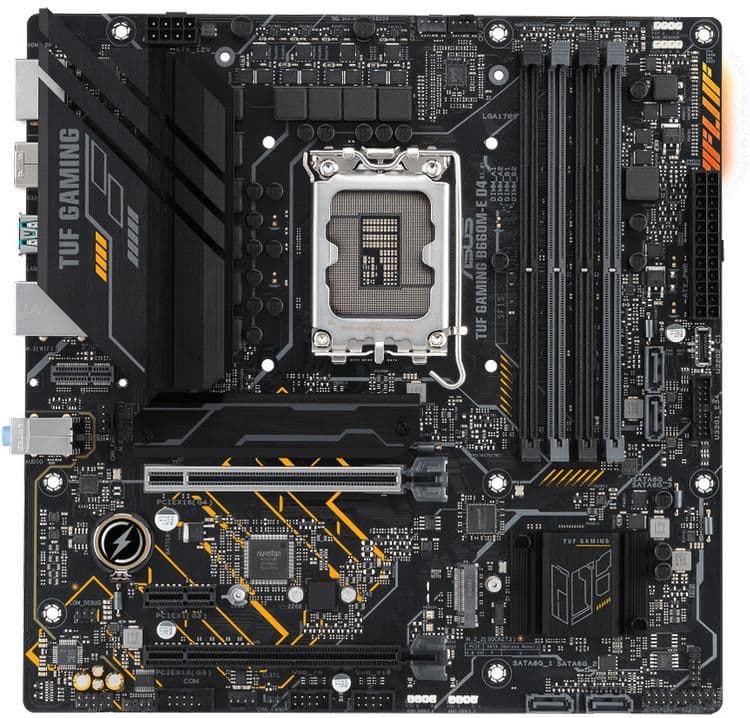 Asus B660M-E TUF GAMING D4 DDR4 Micro ATX image