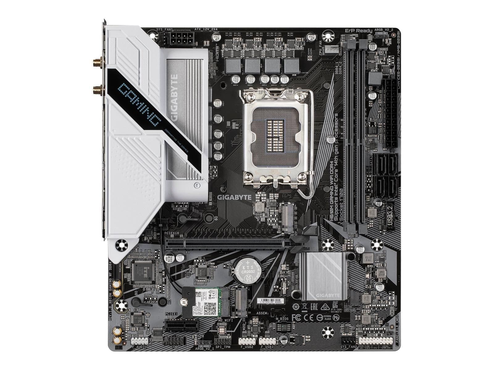 Gigabyte H610M GAMING WIFI DDR4 Micro ATX image