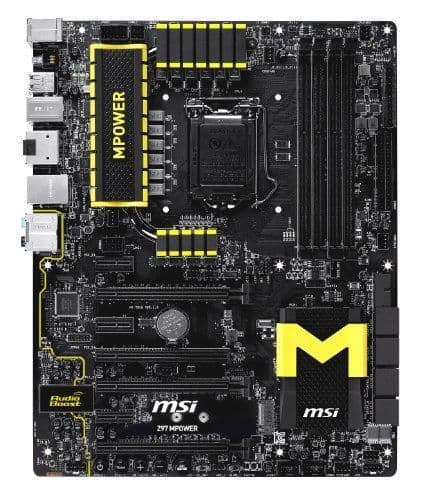 MSI Z97 MPOWER LGA1150 DDR3 ATX image