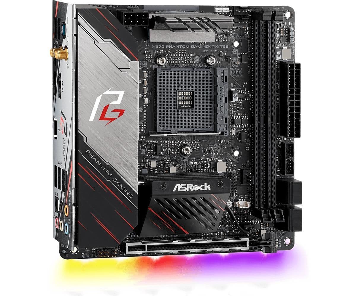ASRock X570 Phantom Gaming-ITX/TB3 AM4 DDR4 Mini ITX main image