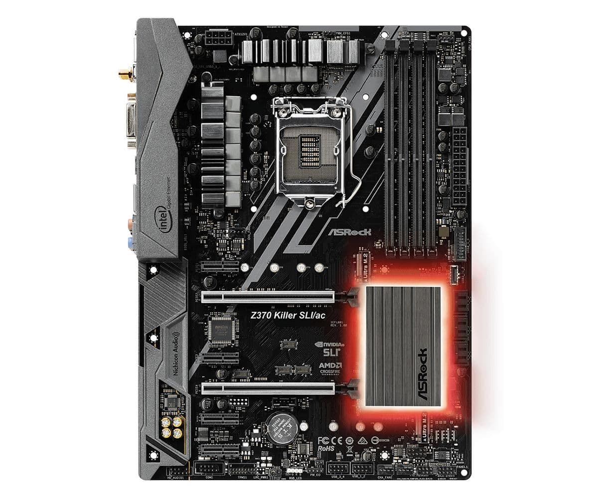 ASRock Z370 Killer SLI/ac DDR4 ATX main image