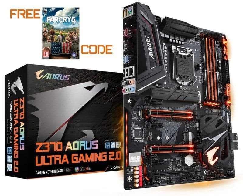 Gigabyte Z370 AORUS ULTRA GAMING 2.0 DDR4 ATX image