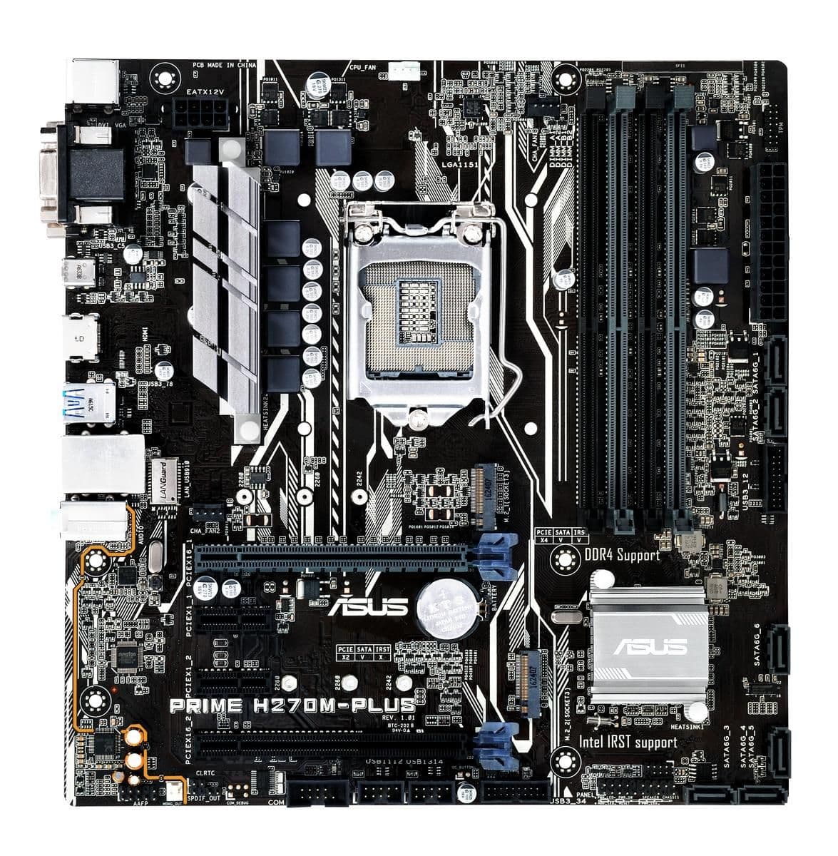 Asus H270 PRIME H270M-PLUS DDR4 Micro ATX image