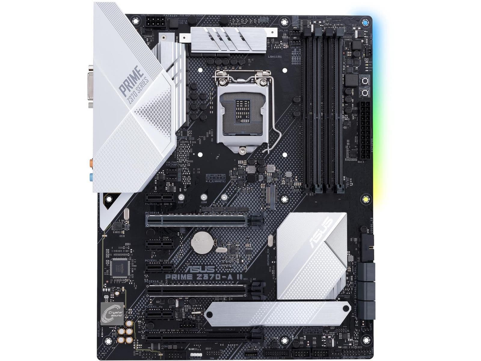 Asus Z370 PRIME Z370-A II LGA1151 DDR4 ATX main image