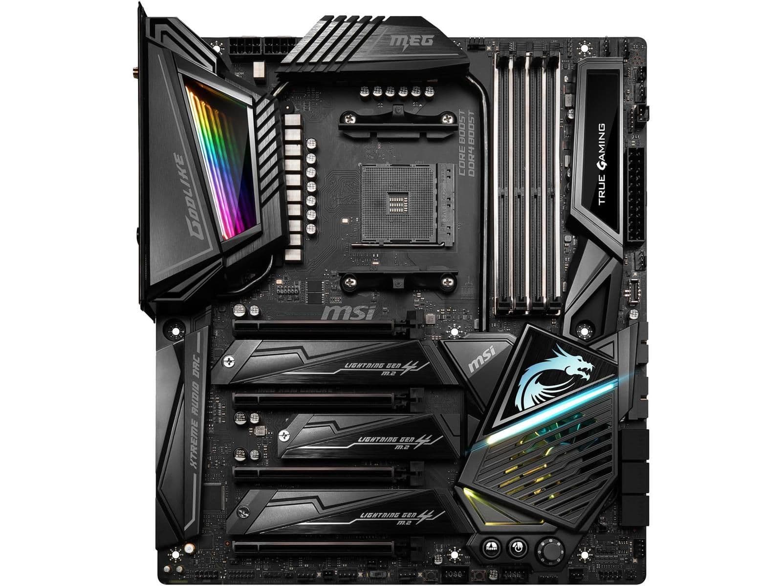 MSI X570 MEG GODLIKE AM4 DDR4 EATX main image