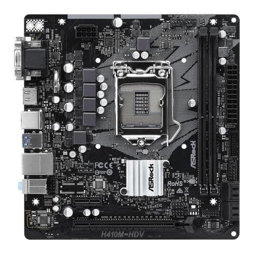 ASRock H410 M-HDV LGA1200 DDR4 Micro ATX image