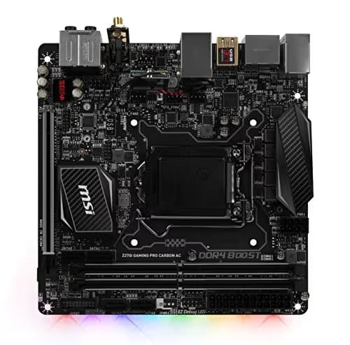 MSI Z270 I GAMING PRO CARBON AC DDR4 Mini ITX image