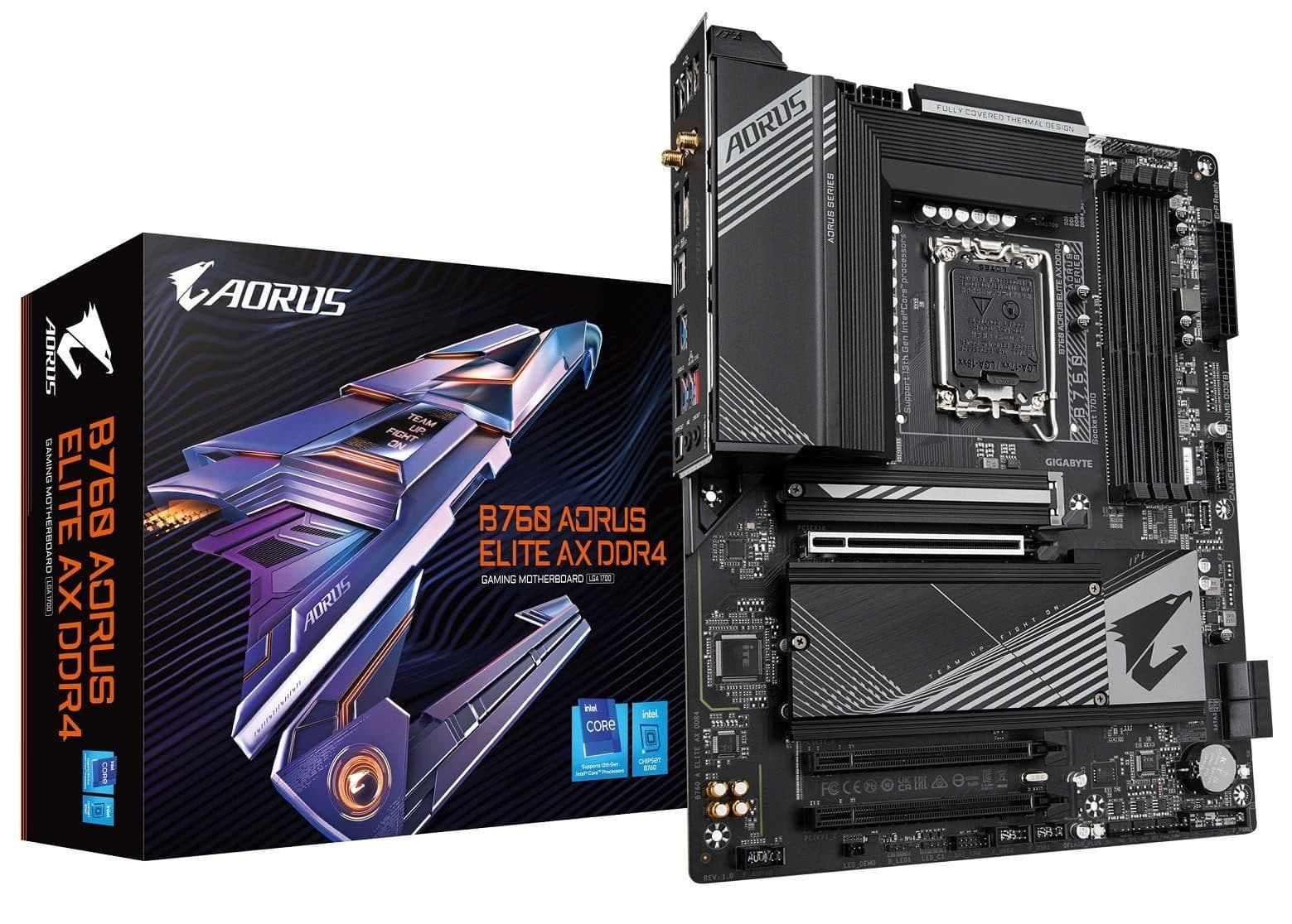 Gigabyte B760 AORUS ELITE AX DDR4 ATX image