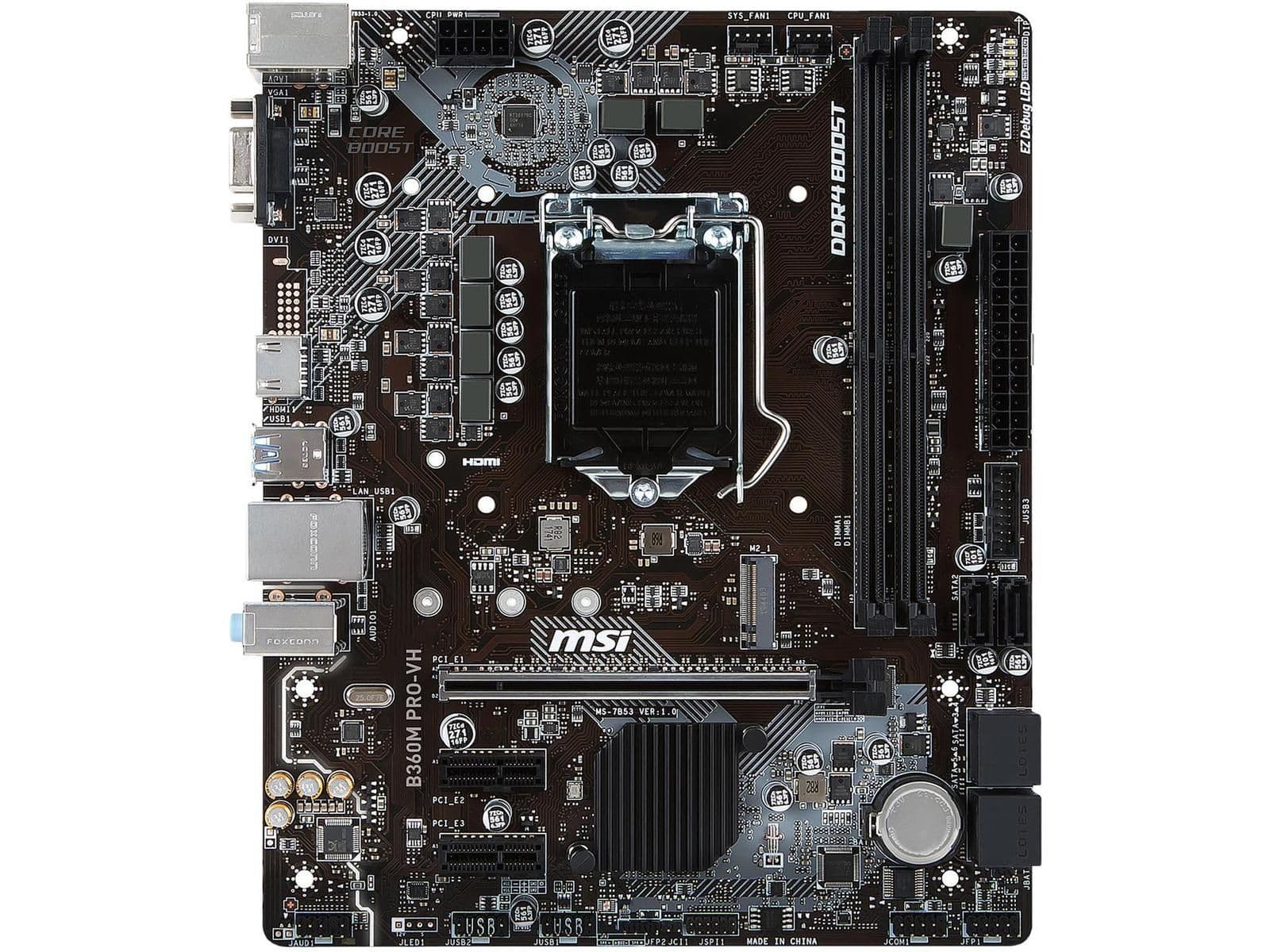 MSI B360M PRO-VH DDR4 Micro ATX image