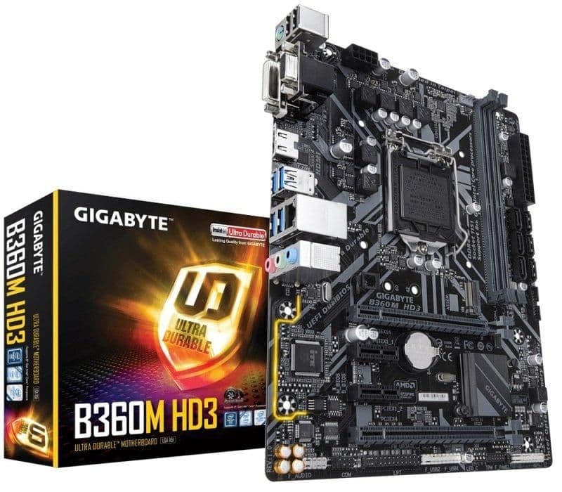 Gigabyte B360M HD3 DDR4 Micro ATX LGA1151 image
