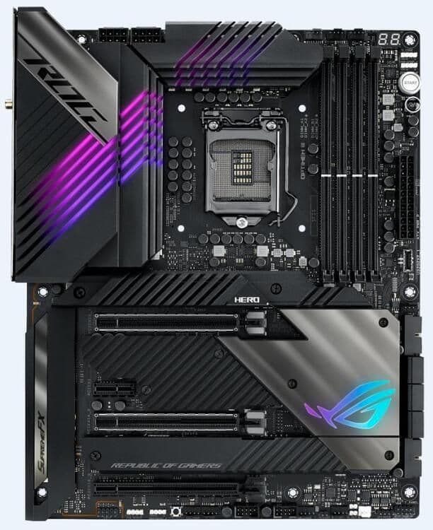 Asus Z590 ROG MAXIMUS XIII HERO LGA1200 DDR4 ATX main image