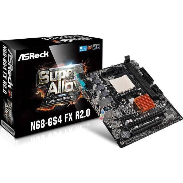 ASRock N68 GS4 FX R2.0 AM3+ DDR3 Micro ATX main image