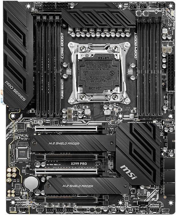 MSI X299 PRO LGA2066 DDR4 ATX image
