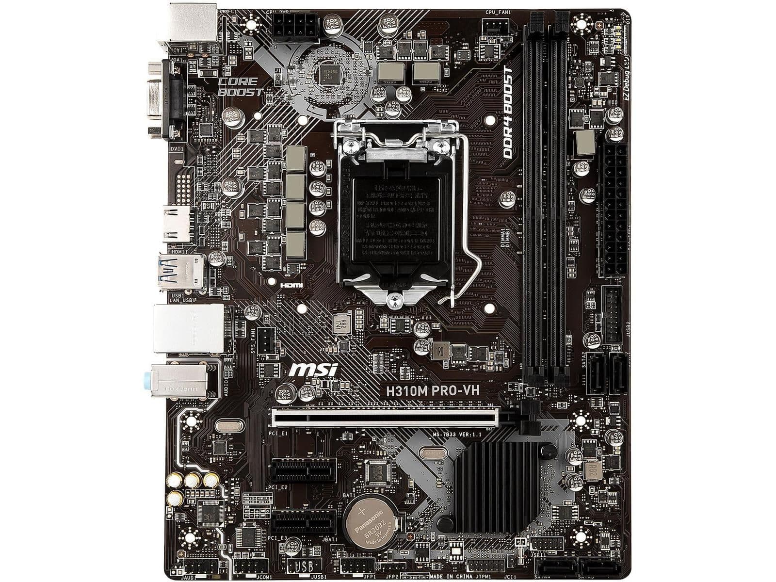 MSI H310M PRO-VH DDR4 Micro ATX main image